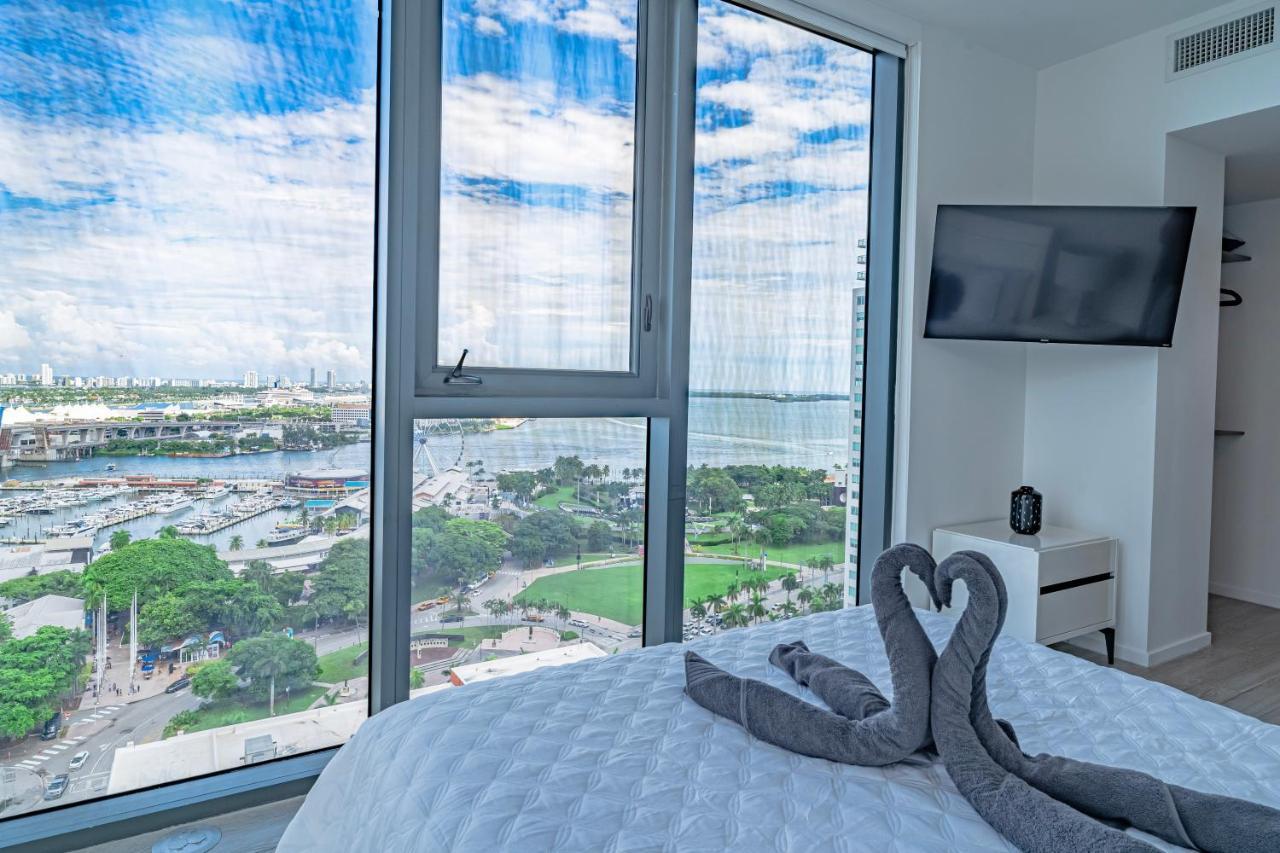 Luxurious 2-Bed Apartment With Breathtaking Bay Views!! Miami Buitenkant foto
